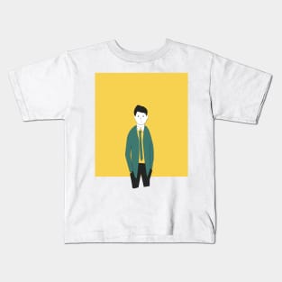 Guy in a Tie Kids T-Shirt